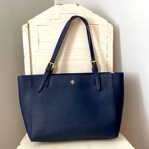 Tory Burch shoulder bag with laptop sleeve
